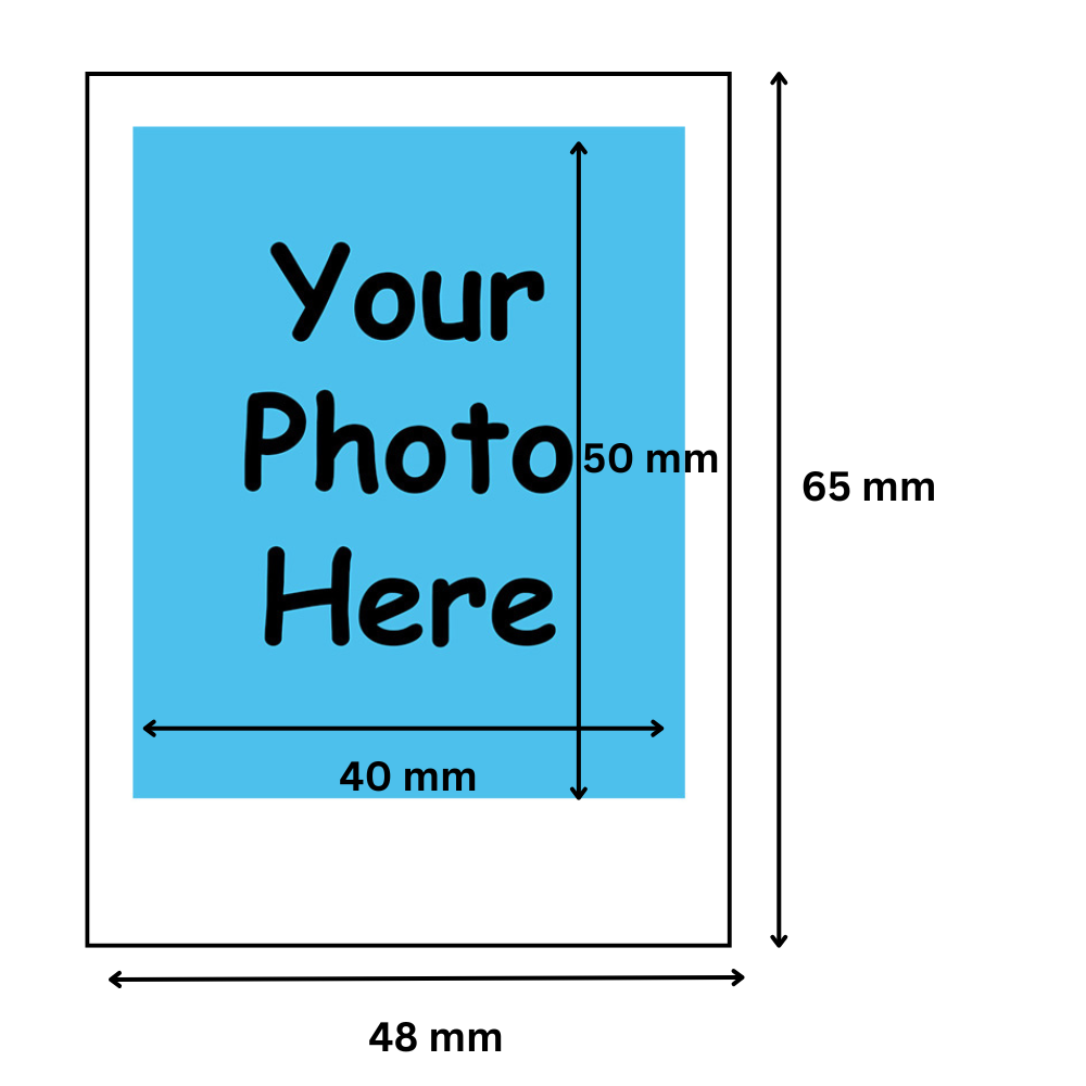 Polaride style photo prints macro size | Custom retro style Prints | High Resolution