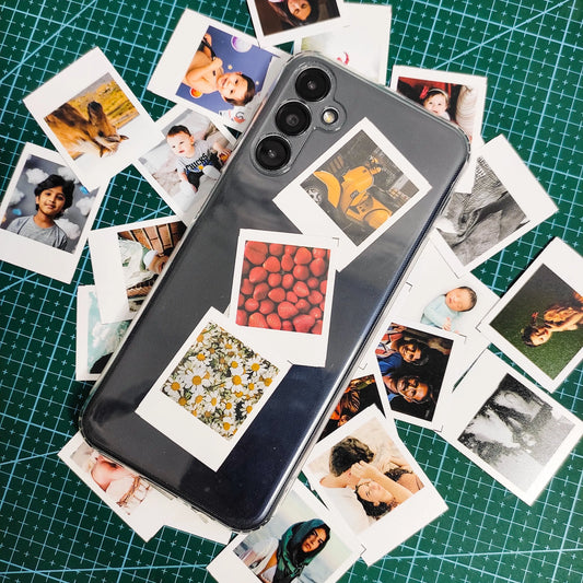 Polaride style photo prints micro size | Custom retro style Print | High Resolution SAY Stickers Studio