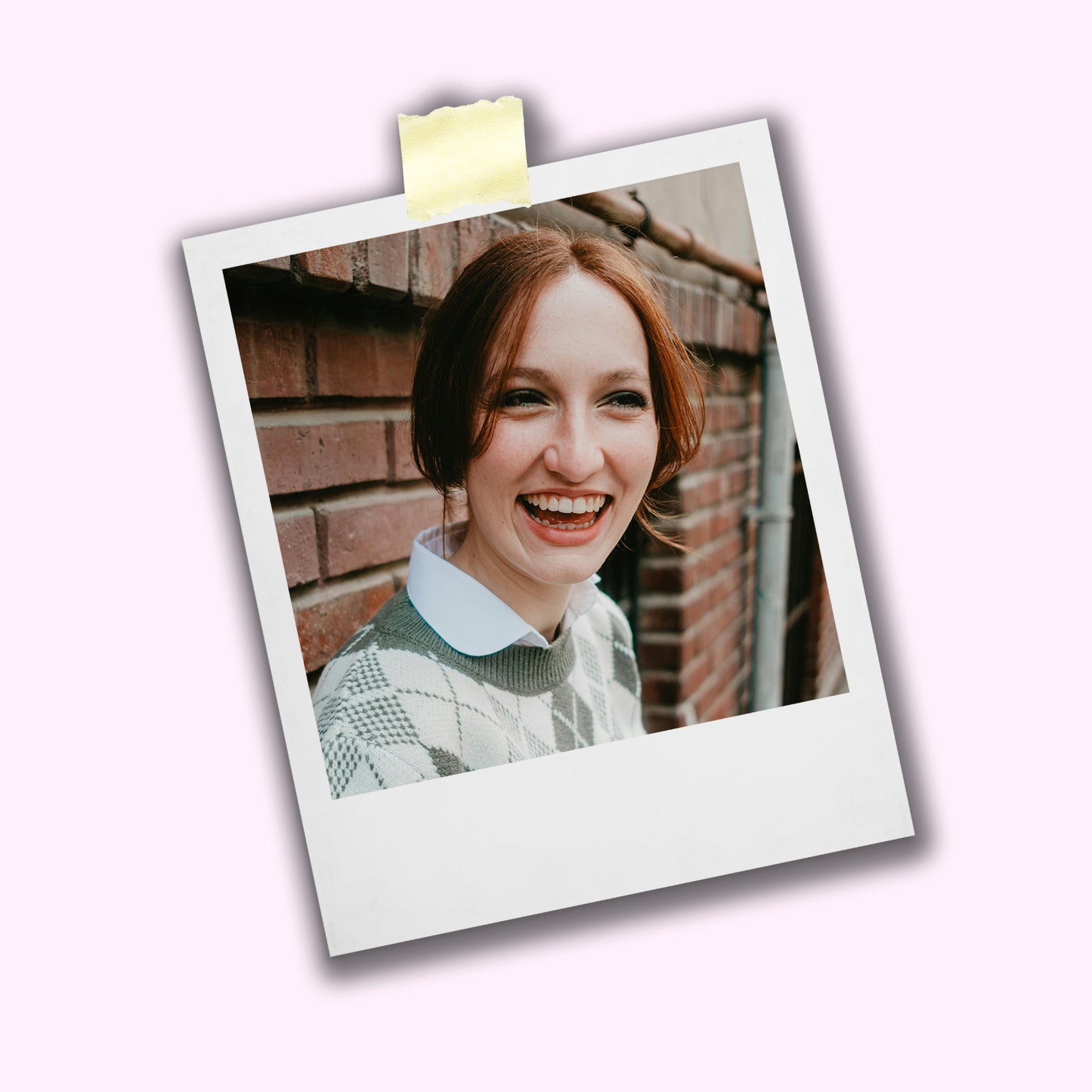 Polaroid-Style Custom Photo Sticker | Vintage 'Taped' Design | Personalized Vinyl Decal