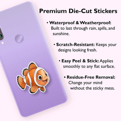 aquarium fish sticker