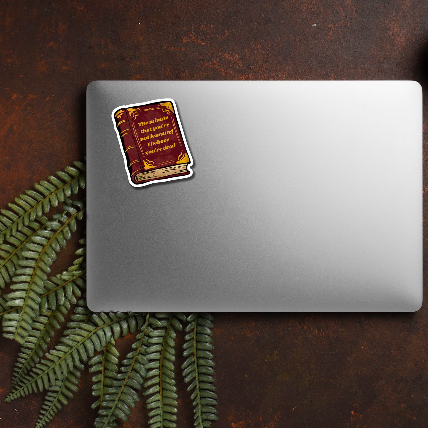 Motivational Reader Aesthetic Sticker