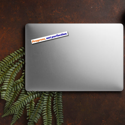 Progress, Not Perfection Sticker