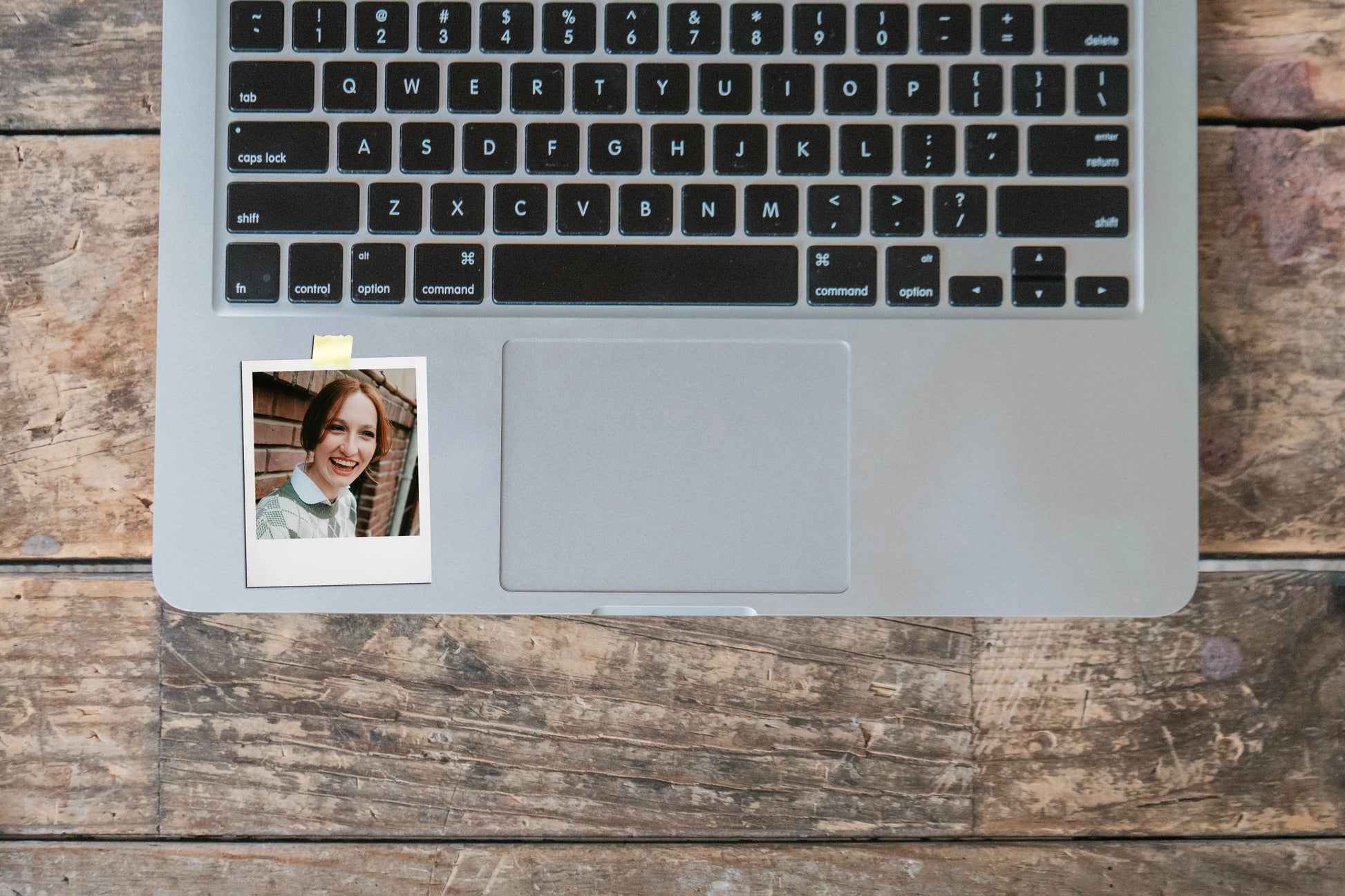 Polaroid-Style Custom Photo Sticker | Vintage "Taped" Design | Personalized Vinyl Decal SAY Stickers Studio