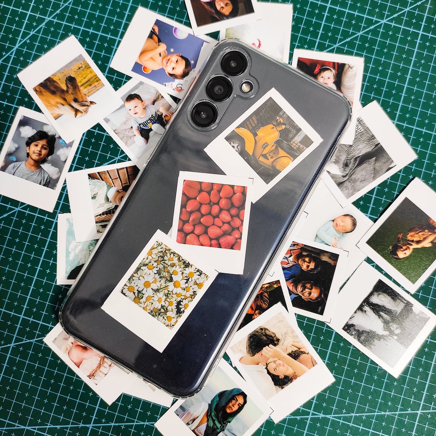 Polaride style photo prints micro size | Custom retro style Print | High Resolution