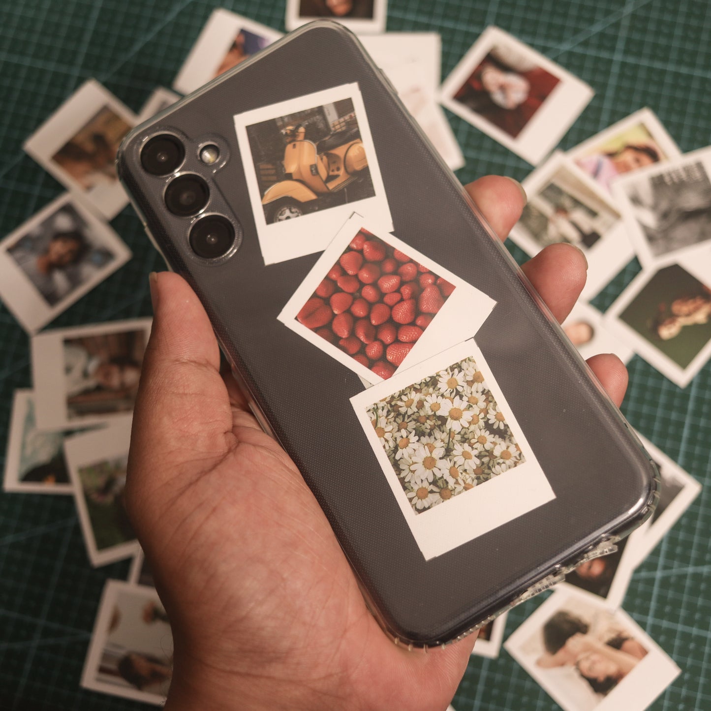 Polaride style photo prints micro size | Custom retro style Print | High Resolution