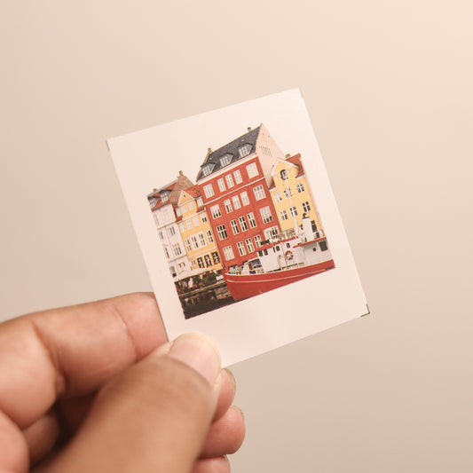 Polaride style photo prints mini size | Custom retro style Print | High Resolution