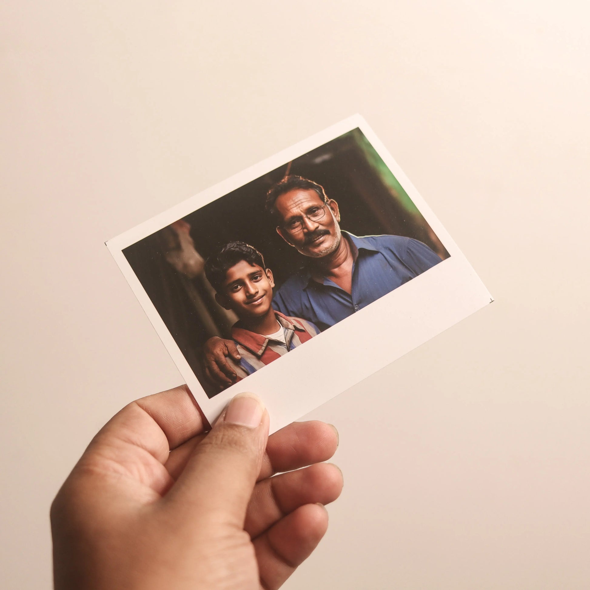 Polaride style rectangle photo prints | Custom retro style Print | High Resolution SAY Stickers Studio